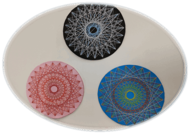 糸掛けアート　～作業トレーニング～