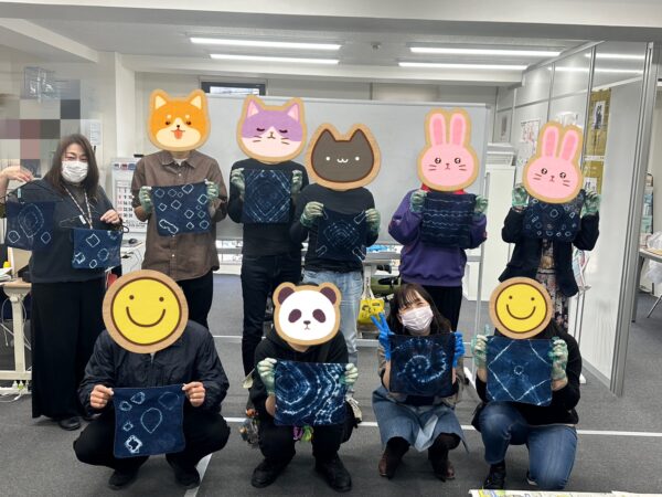 藍染めハンカチを作ろう(3/21イベント)