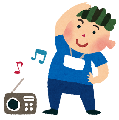 朝の恒例📻