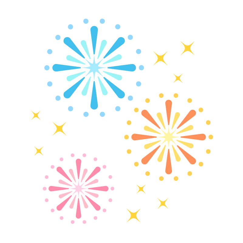 通所利用でつくる丸シールアート第３弾🎆